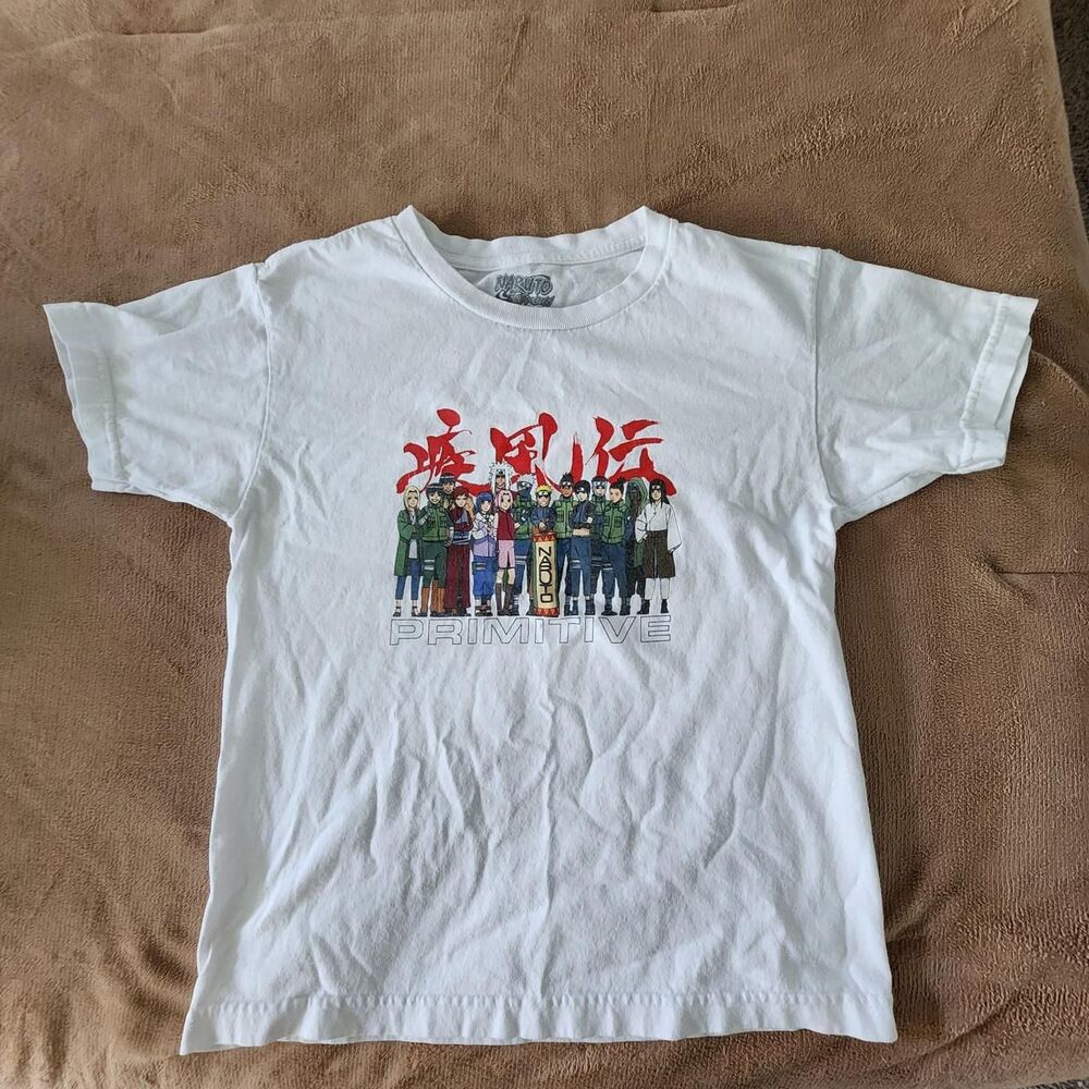 Primitive x Naruto Shippuden Kids Leaf Village Graphic T-Shirt - Medium